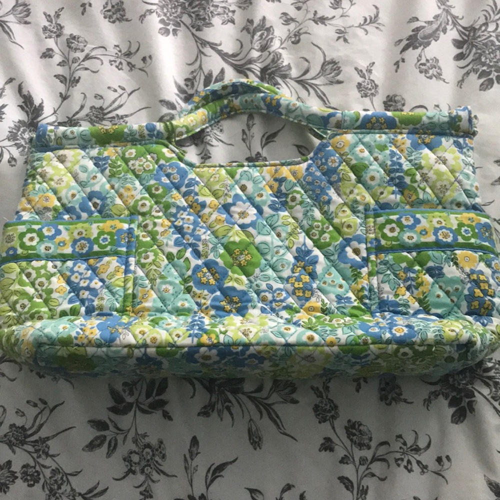 Vera Bradley purse blue and yellow NWT